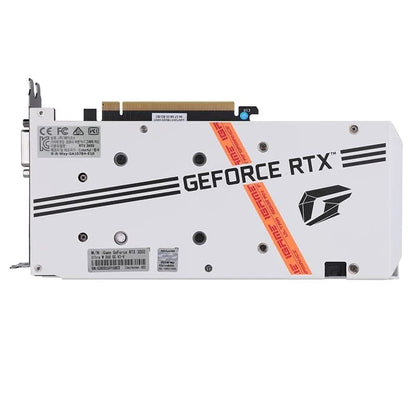 COLORFUL GEFORCE RTX 3050 8GB IGAME ULTRA OC DUO GRAPHIC CARD WHITE