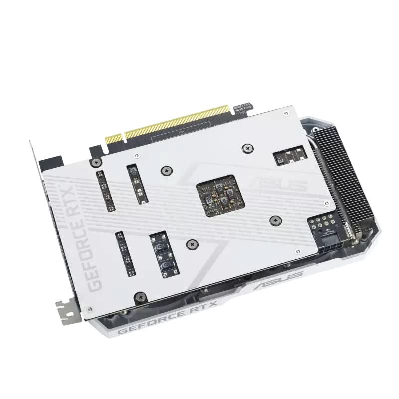 ASUS GEFORCE RTX 3060 12GB DUAL GRAPHIC CARD WHITE