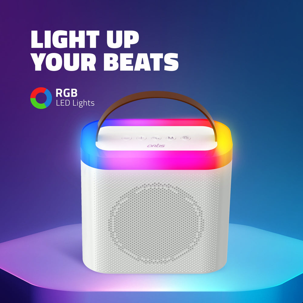 SoundMax 600 24W Bluetooth Speaker  (White)