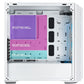 COOLER MASTER MASTERBOX MB520 MESH MID-TOWER ARGB E-ATX CABINET WHITE