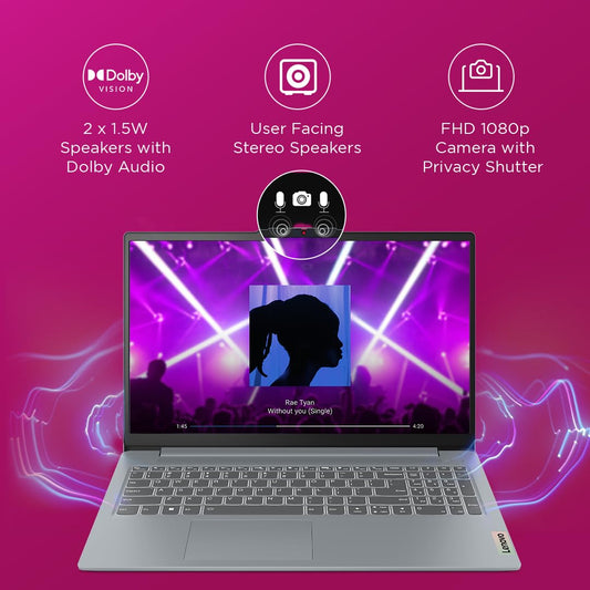 LENOVO LOQ 83DV00KUIN [CI5-13450HX 13TH GEN/24GB/512GB SSD/WIN11 HOME+MSO/15.6 INCH/6GB-RTX3050 GRAPHICS /1 YEAR(S)/GREY]