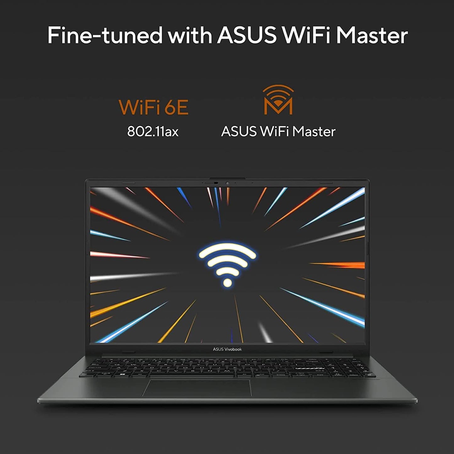 ASUS VIVOBOOK GO 15 OLED E1504FA-LK542WS [R5-7520U RYZEN/16GB/512GB SSD/WIN11 HOME+MSO/15.6 INCH/INTEGRATED GRAPHICS /1 YEAR(S)/BLACK]