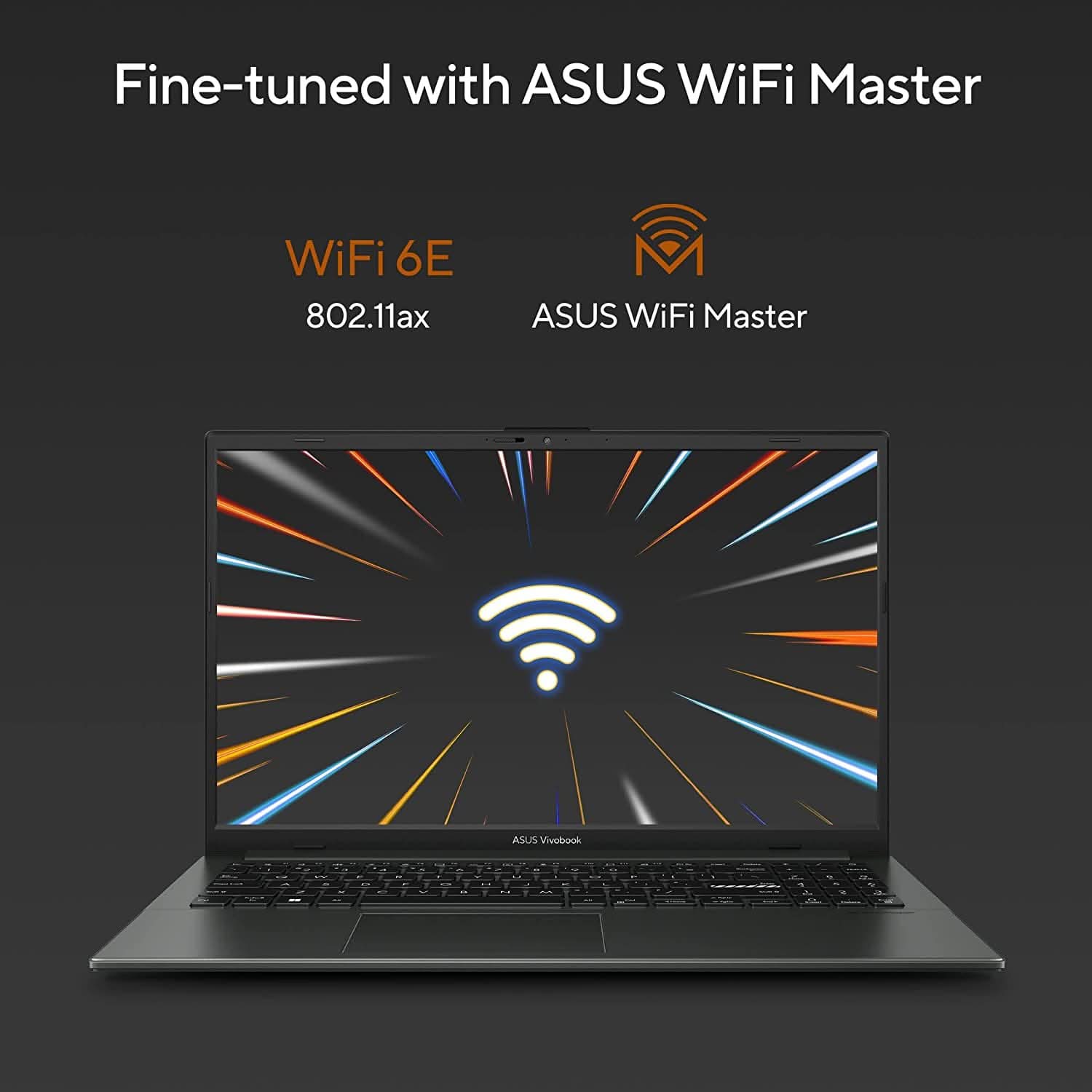 ASUS VIVOBOOK GO 15 OLED E1504FA-LK542WS [R5-7520U RYZEN/16GB/512GB SSD/WIN11 HOME+MSO/15.6 INCH/INTEGRATED GRAPHICS /1 YEAR(S)/BLACK]