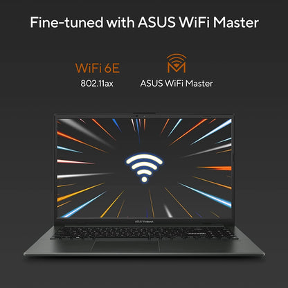ASUS VIVOBOOK GO 15 OLED E1504FA-LK542WS [R5-7520U RYZEN/16GB/512GB SSD/WIN11 HOME+MSO/15.6 INCH/INTEGRATED GRAPHICS /1 YEAR(S)/BLACK]