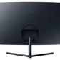 SAMSUNG 32 INCH LU32R590C UHD CURVED MONITOR WITH 103% SRGB