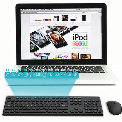 RAPOO SET WIRELESS X260 BLACK