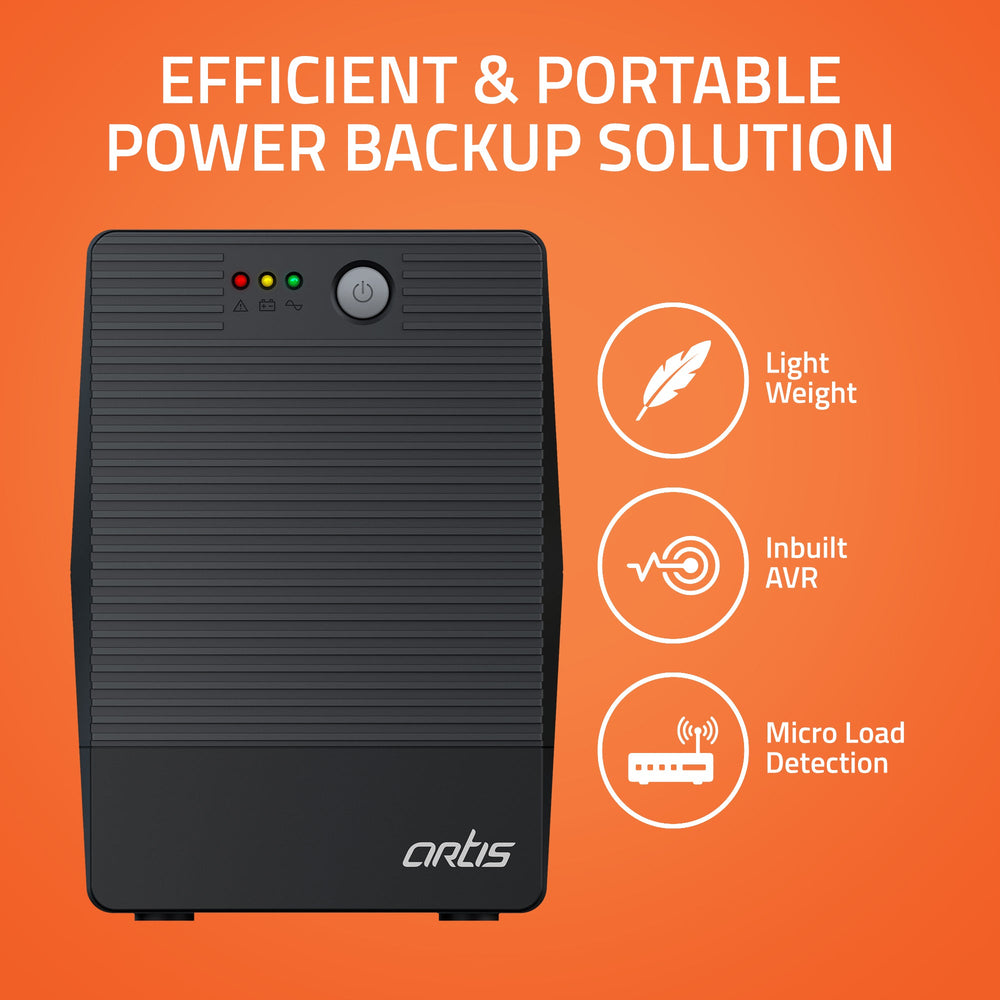 Artis 1500VA Line Interactive UPS with BIS Certified