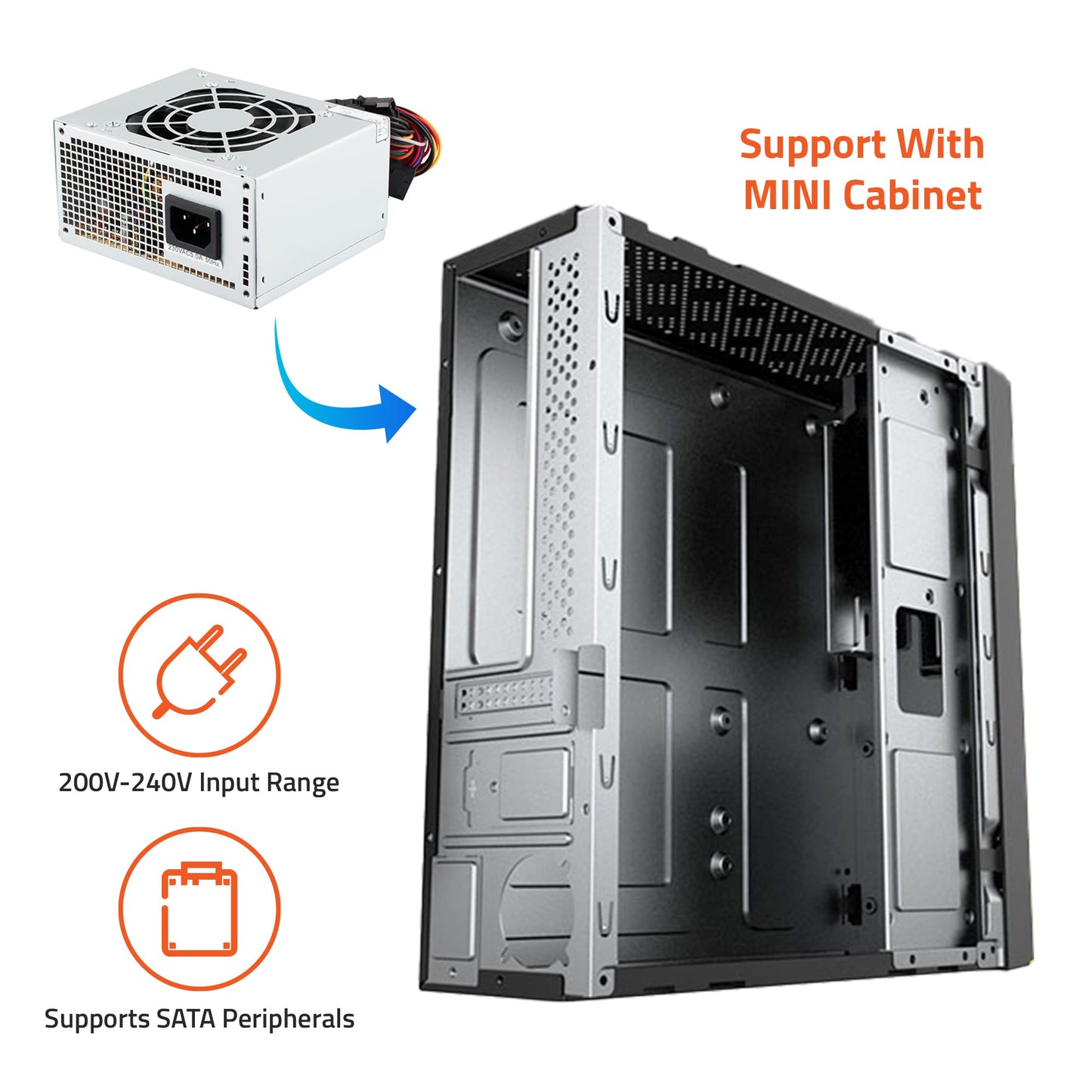 VIP 250 mini Computer Power Supply with BIS Certified