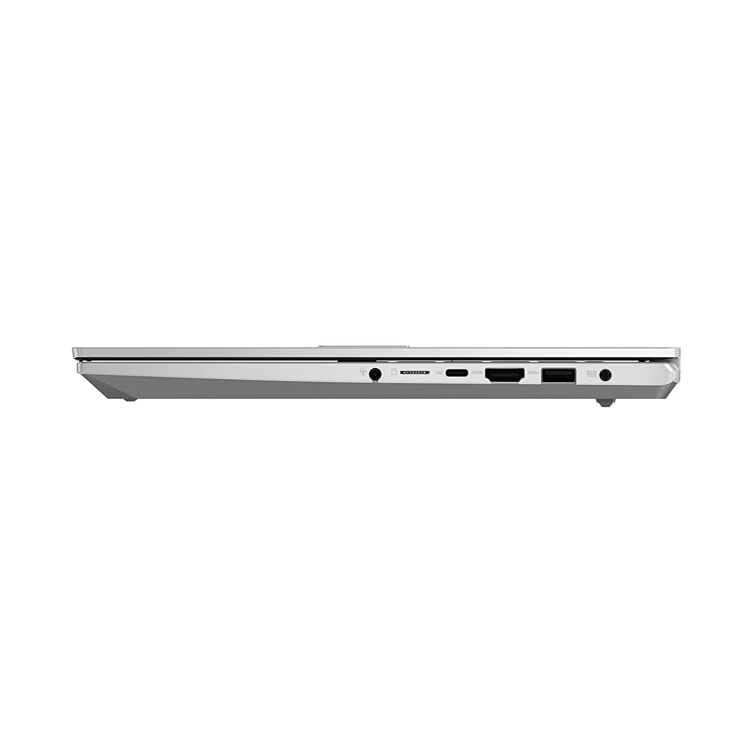 ASUS VIVOBOOK PRO 15 M6500QC-LK542WS [R5-5600H RYZEN/16GB/512GB SSD/WIN11 HOME+MSO/15.6 INCH/4GB RTX 3050 GRAPHICS/1 YEAR(S)/SILVER]