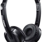 RAPOO H120 WIRED STEREO HEADSET - BLACK