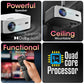 ZEBRONICS PIXAPLAY 17 FHD SMART LED PROJECTOR