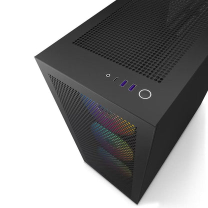 NZXT H7 FLOW MID-TOWER WITH RGB FANS CABINET BLACK