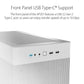 ASUS PRIME AP201 SMALL-TOWER MICRO-ATX CABINET WHITE