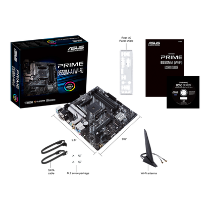 ASUS PRIME B550M-A WIFI AMD AM4 MOTHERBOARD