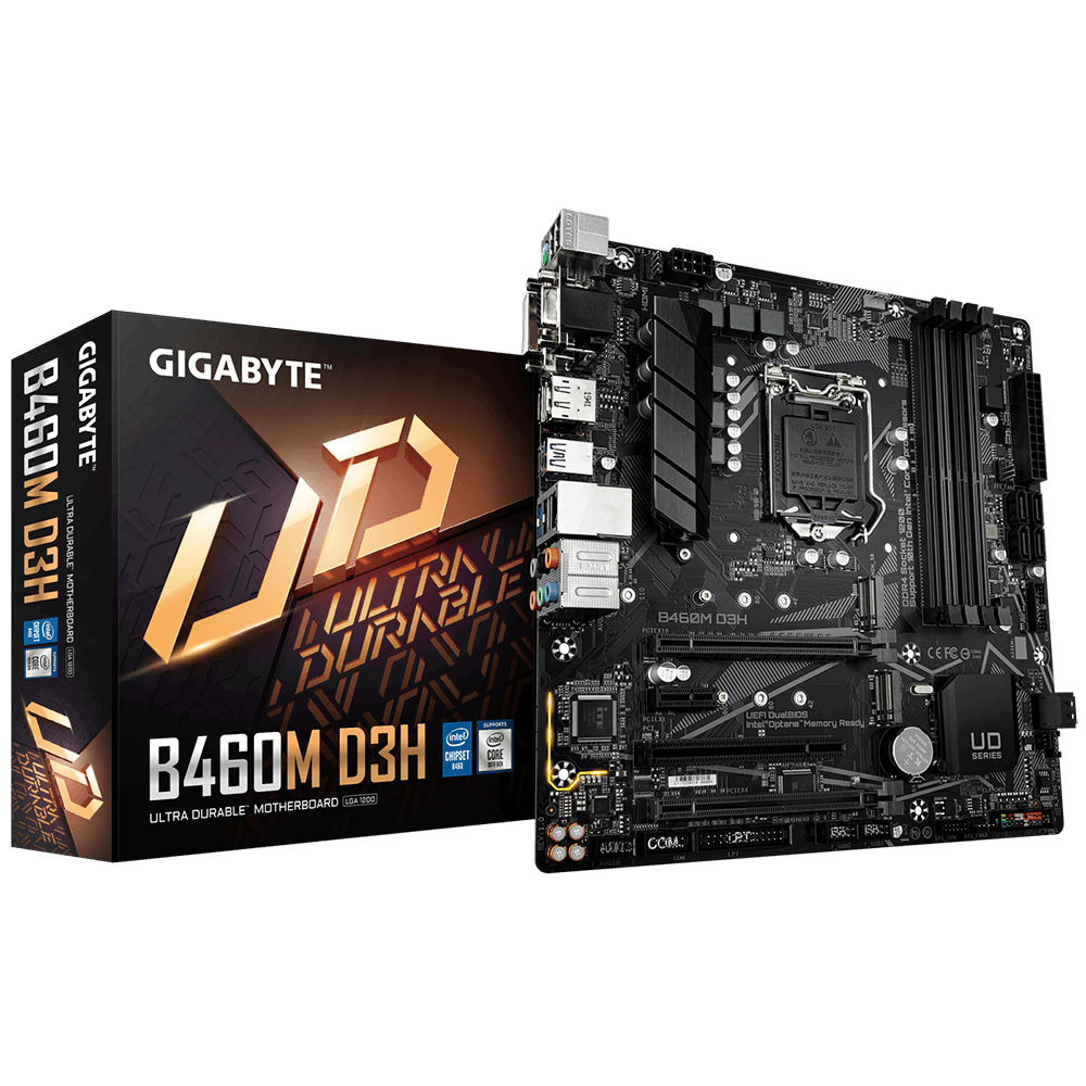 GIGABYTE B460M D3H DDR4 Intel Motherboard