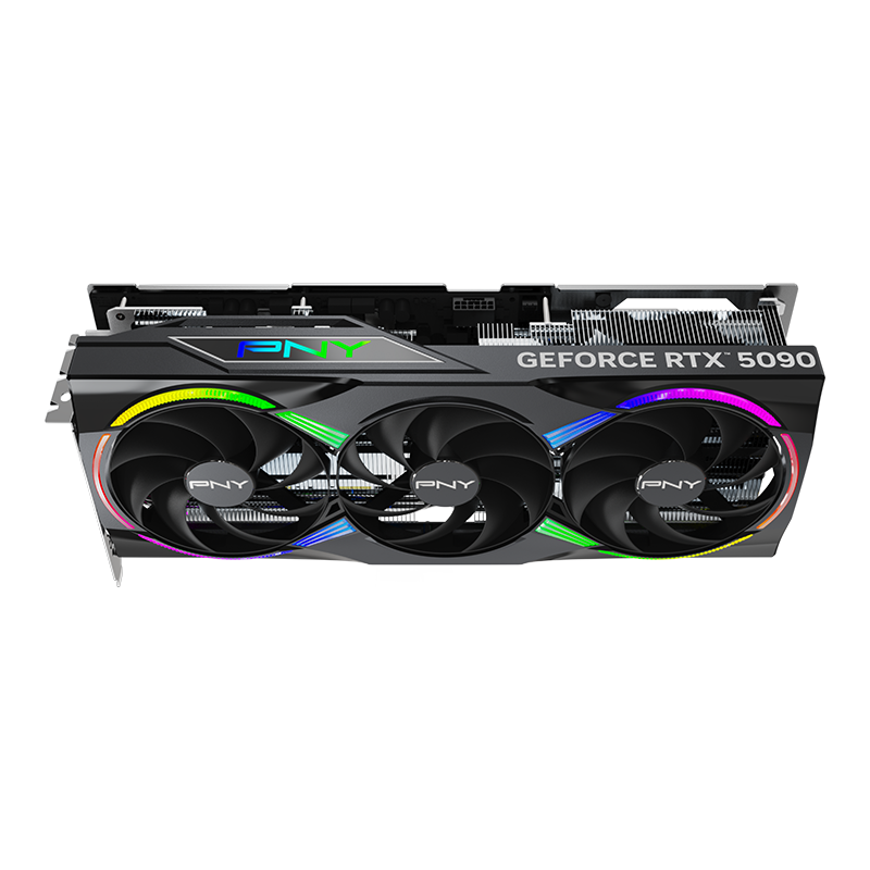 PNY RTX 5090 OC TRIPLE FAN 32GB ARGB OC GDDR7 GRAPHICS CARD