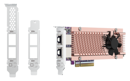 QNAP QM2-2P410G2T