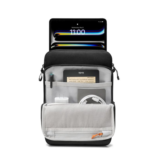 TOMTOC DEFENDER ACE-B03 TABLET SHOULDER BAG 12.9 INCH - BLACK