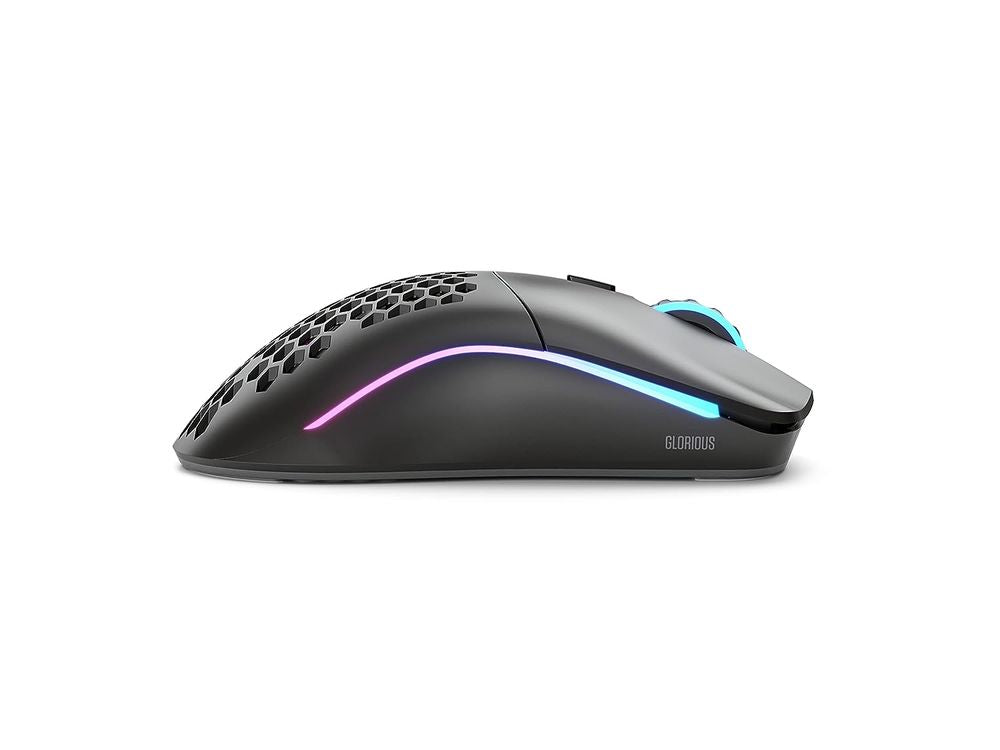 GLORIOUS Model O Wireless Ambidextrous Gaming Mouse ( 19000DPI / 6 Macro Buttons ) ( Matte Black )