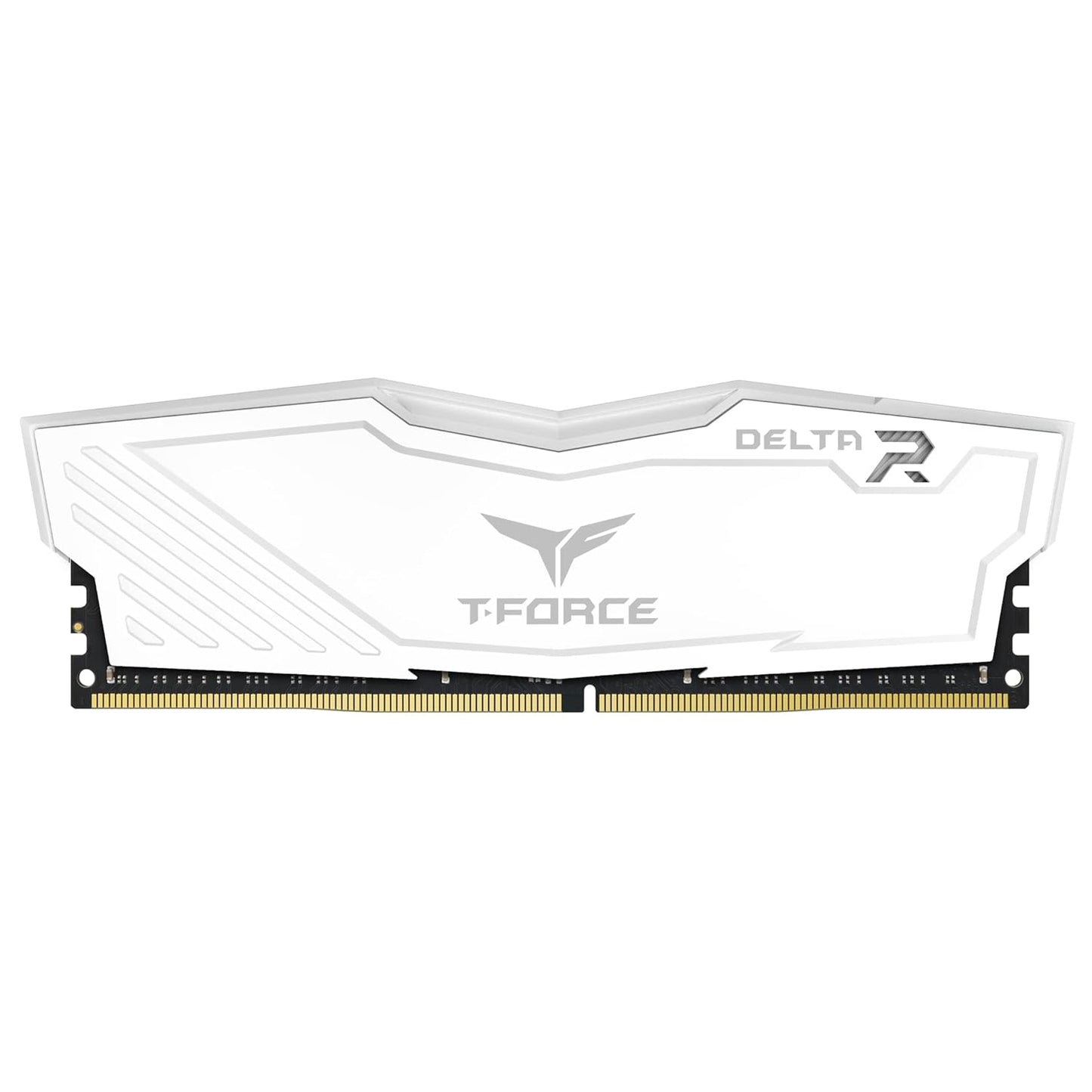 TEAMGROUP T-FORCE DELTA RGB 32GB (16GBX2) DDR4 3200MHZ DESKTOP RAM (WHITE)