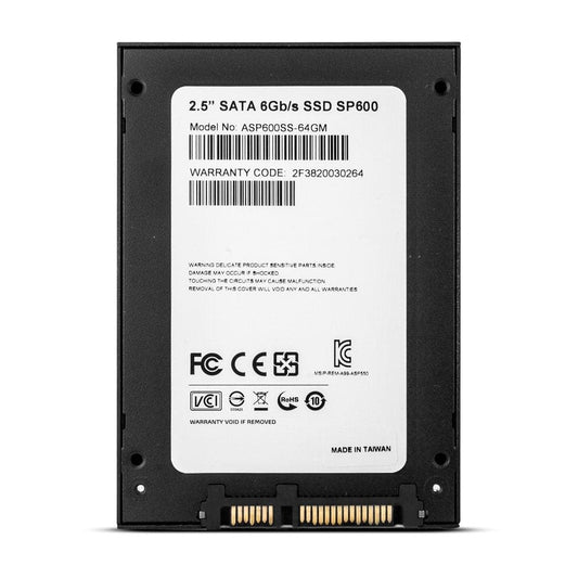 ADATA Premier SP600 64GB 2.5 SATA SATA3 Solid State Drive (SSD)
