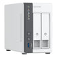 QNAP TS-216G 2-BAY NAS, QUAD-CORE CPU, 2.5GBE, 4GB RAM, BLACK, RACK MOUNT, COMPATIBLE WITH HARD DRIVE, DISK DRIVE