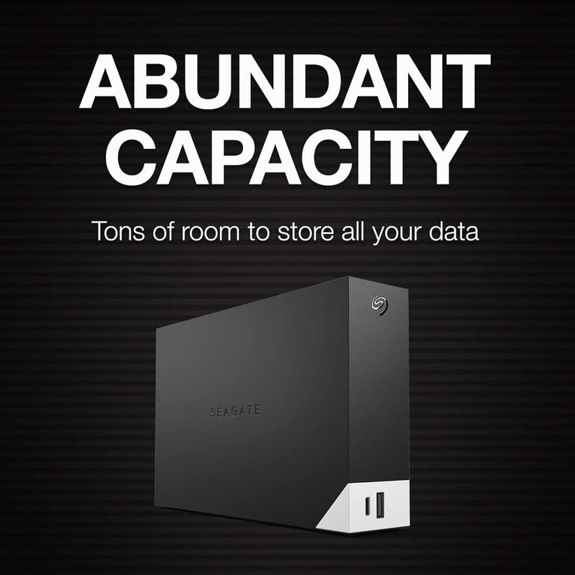 Seagate OneTouch Hub 10TB External Hard Drive STLC10000400
