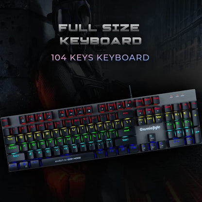 COSMIC BYTE CB-GK-27 VANT GAMING KEYBOARD BLUE SWITCH