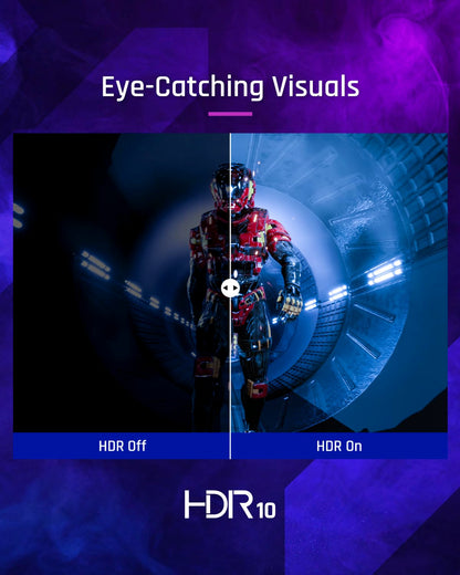 VIEWSONIC VX2758A-2K-PRO-3 (68.58 CM) 27INCH 240HZ IPS QHD 2K GAMING MONITOR| 1MS| HDR10| FREESYNC | 137% SRGB | TILT | EYE CARE | 2 X HDMI | DISPLAY PORT