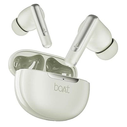Boat Airdopes 141 Elite ANC TWS Ear Buds Wireless Earphones with mic (White)