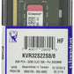 KINGSTON KVR 32 GB DDR4 3200 MHZ LAPTOP RAM