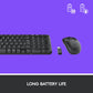LOGITECH MK220 COMPACT WIRELESS KEYBOARD AND MOUSE COMBO