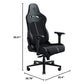 RAZER ENKI - BLACK - GAMING CHAIR FOR ALL-DAY GAMING COMFORT - NASA + AP RZ38-03720300-R3U1