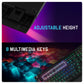 COSMIC BYTE CB-GK-29 BLACK EYE PRO (BLACK) GAMING KEYBOARD BLUE SWITCH RGB