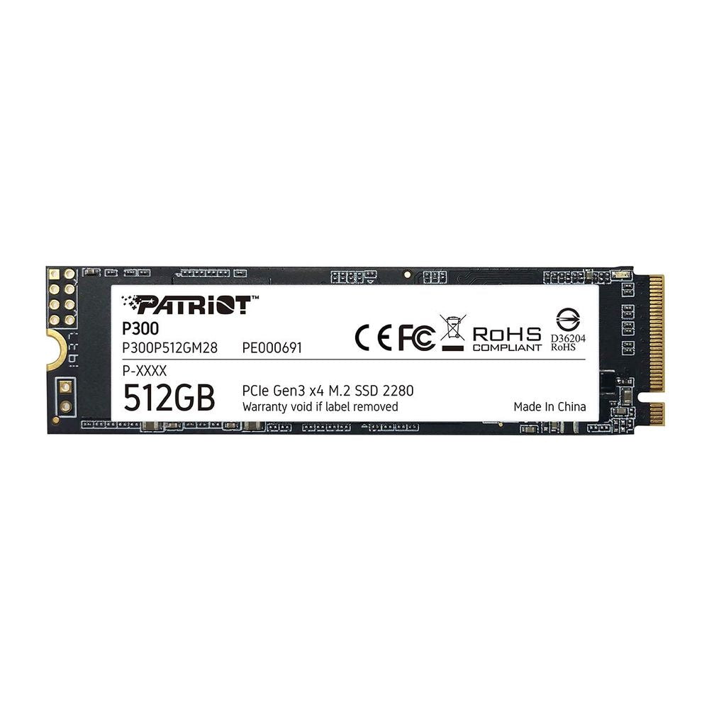 PATRIOT P300 512GB M.2 NVMe Internal Solid State Drive ( SSD )