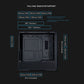 LIAN LI LANCOOL 207 DIGITAL MID-TOWER GAMING CABINET - BLACK