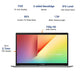 ASUS VIVOBOOK S14 M433UA-EB584TS LAPTOP (AMD RYZEN 5/ 8GB/ 1TB SSD/ WIN10)