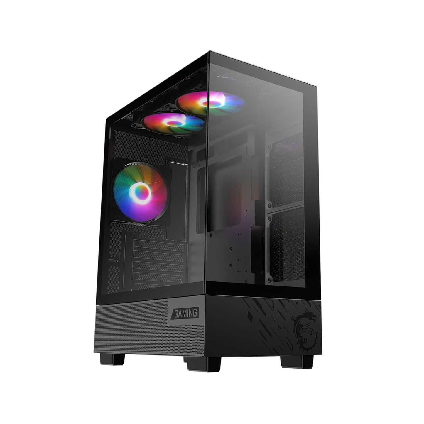 MSI PAG PANO M110A MID TOWER GAMING PC CASE - BLACK