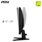 MSI MAG 255XF 24.5 INCH FHD GAMING MONITOR
