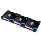 LIAN LI UNI SL120 V2 ARGB CABINET FAN TRIPLE PACK BLACK