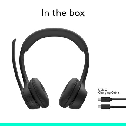 LOGITECH ZONE VIBE 300 WIRELESS HEADSET GRAPHITE