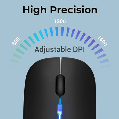ZEBRONICS Blanc Slim Wireless Mouse