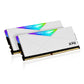 ADATA XPG 16GB D4 3200MHZ SW50 RGB DESKTOP RAM WHITE AX4U320016G16A-SW50