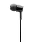 SONY MDR-EX155AP/BQ IN-EAR WIRED HEADPHONES WITH MIC (BLACK)