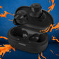 PHILIPS TAT1209BK/00 TRUE WIRELESS EARBUDS, IN-EAR ACTIVE NOISE CANCELLING BLUETOOTH V5.3 EARPHONES WITH MIC, 18H PLAY TIME, SHANK SHAPE, IPX4, TOUCH CONTROLS & CHARGING CASE FOR IPHONE/IPAD (BLACK)