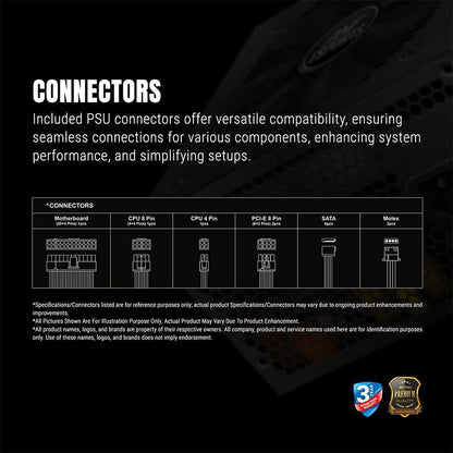 ANT ESPORTS 750W FP750B 80 PLUS BRONZE NON MODULAR SMPS