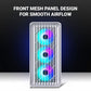 ANT ESPORTS 205 MINI 6F (M-ATX) MINI TOWER CABINET (WHITE)