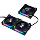 LIAN LI UNIFAN SL120 V2 ARGB CABINET FAN TRIPLE PACK BLACK