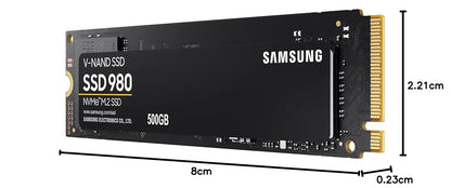 SAMSUNG 980 EVO 500GB NVME M.2 SSD MZ-V8V500BW