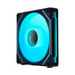 LIAN LI UNI FAN SL-INF REVERSE BLADE 140 INFINITY MIRROR 140MM ARGB SINGLE PACK CASE DESKTOP PC FAN, BLACK- G99.14RSLIN1B.IN